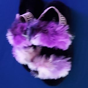 Uggs purple multi slipper
